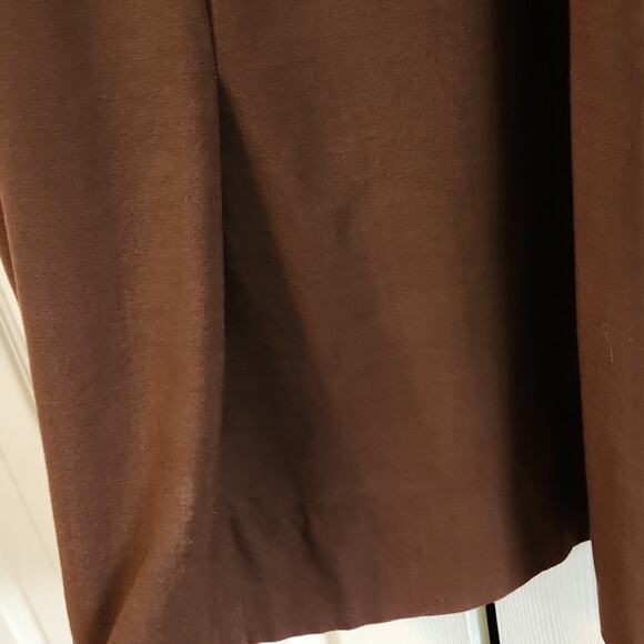 Vintage Jon Michaels Original Brown Floral Dress SZ XS Embroidered Boho Classic - Picture 6 of 13